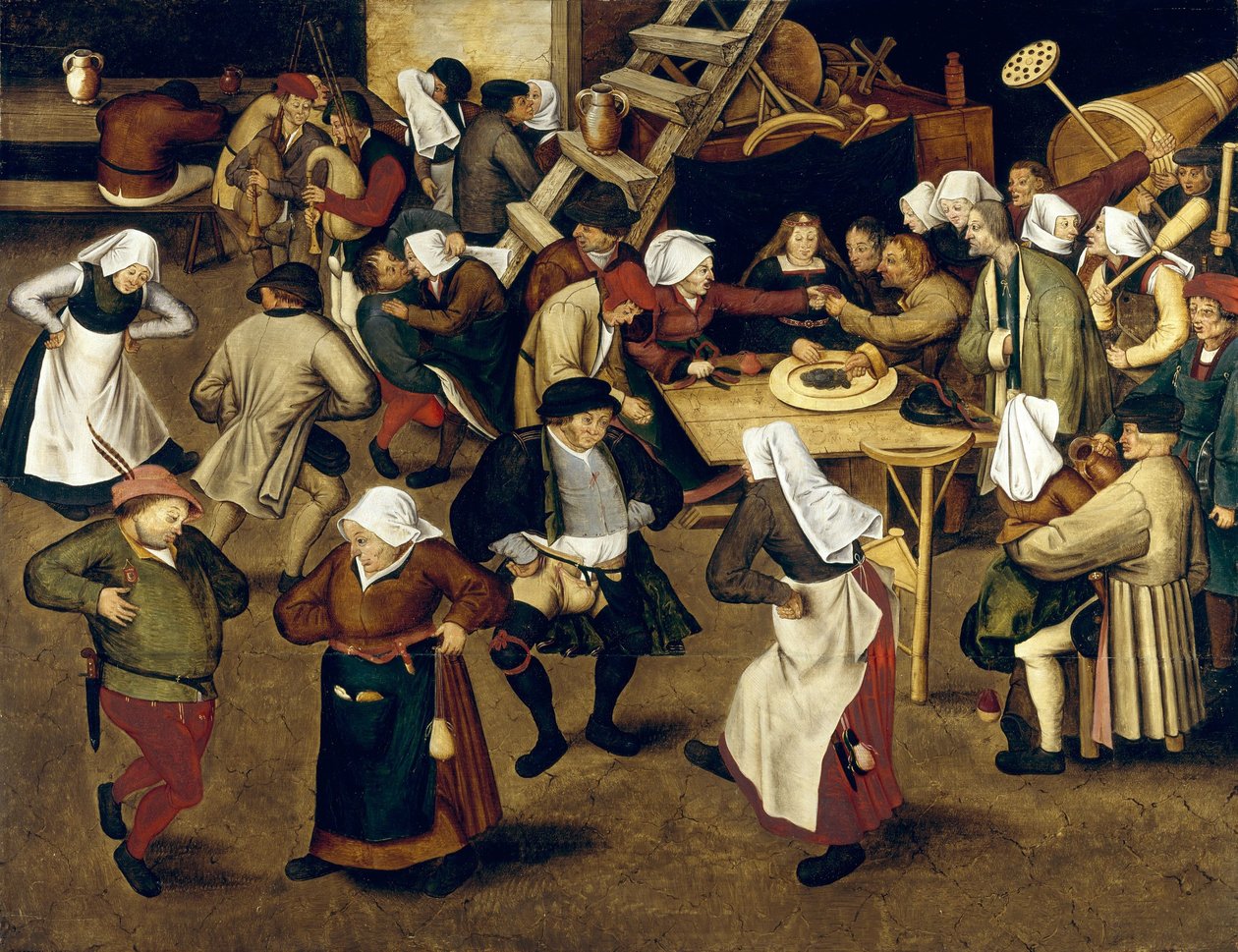 农民婚礼 作者 彼得·布鲁格（Pieter Brueghel）