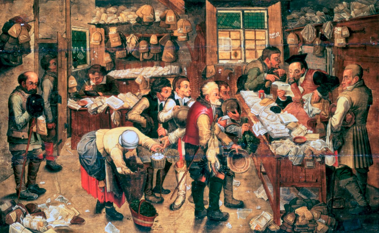 什一税的收藏家，1618年 作者 彼得·布鲁格（Pieter Brueghel）