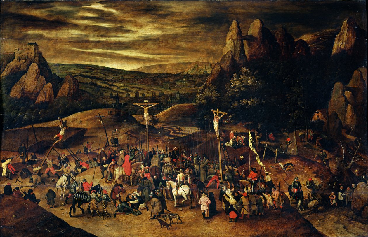 被钉十字架 作者 彼得·布鲁格（Pieter Brueghel）
