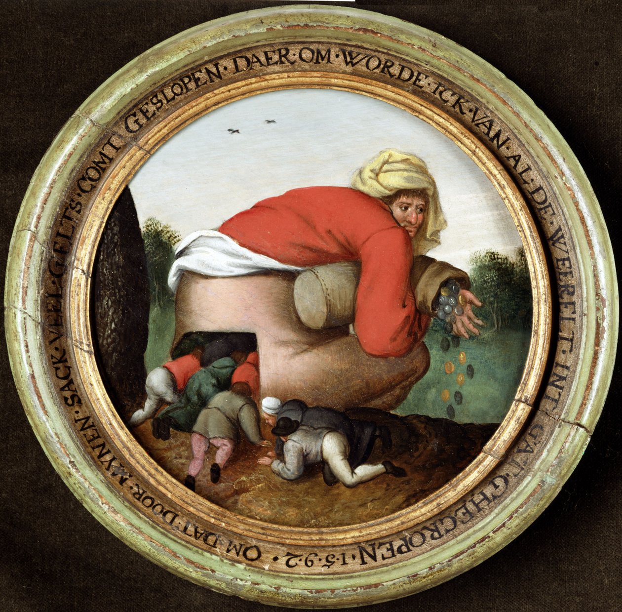 奉承者 作者 彼得·布鲁格（Pieter Brueghel）