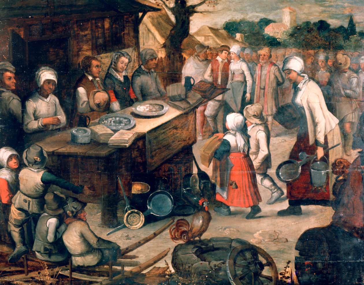礼物的介绍，c1584-1638 作者 彼得·布鲁格（Pieter Brueghel）