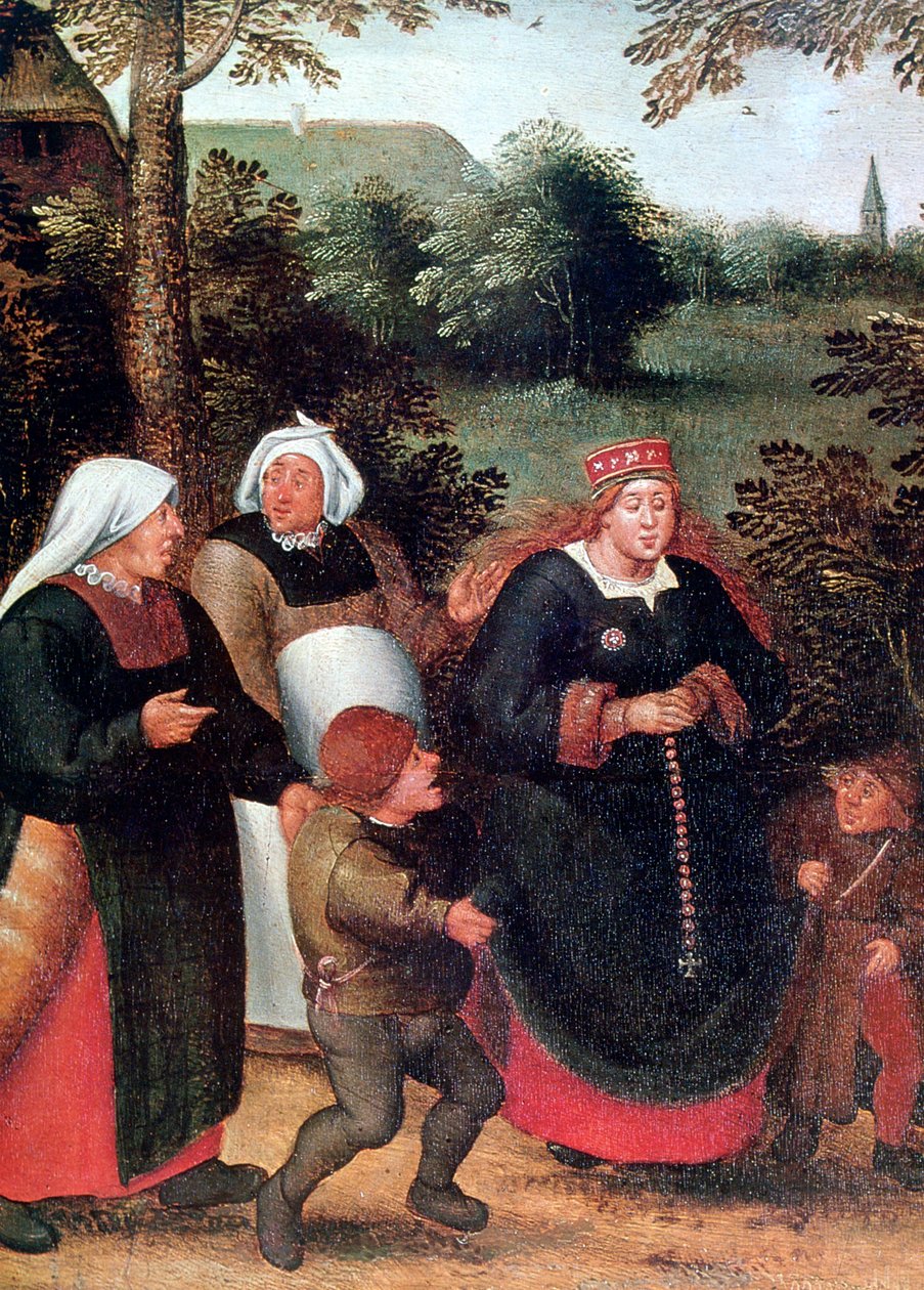 新娘游行c1584-1638 作者 彼得·布鲁格（Pieter Brueghel）
