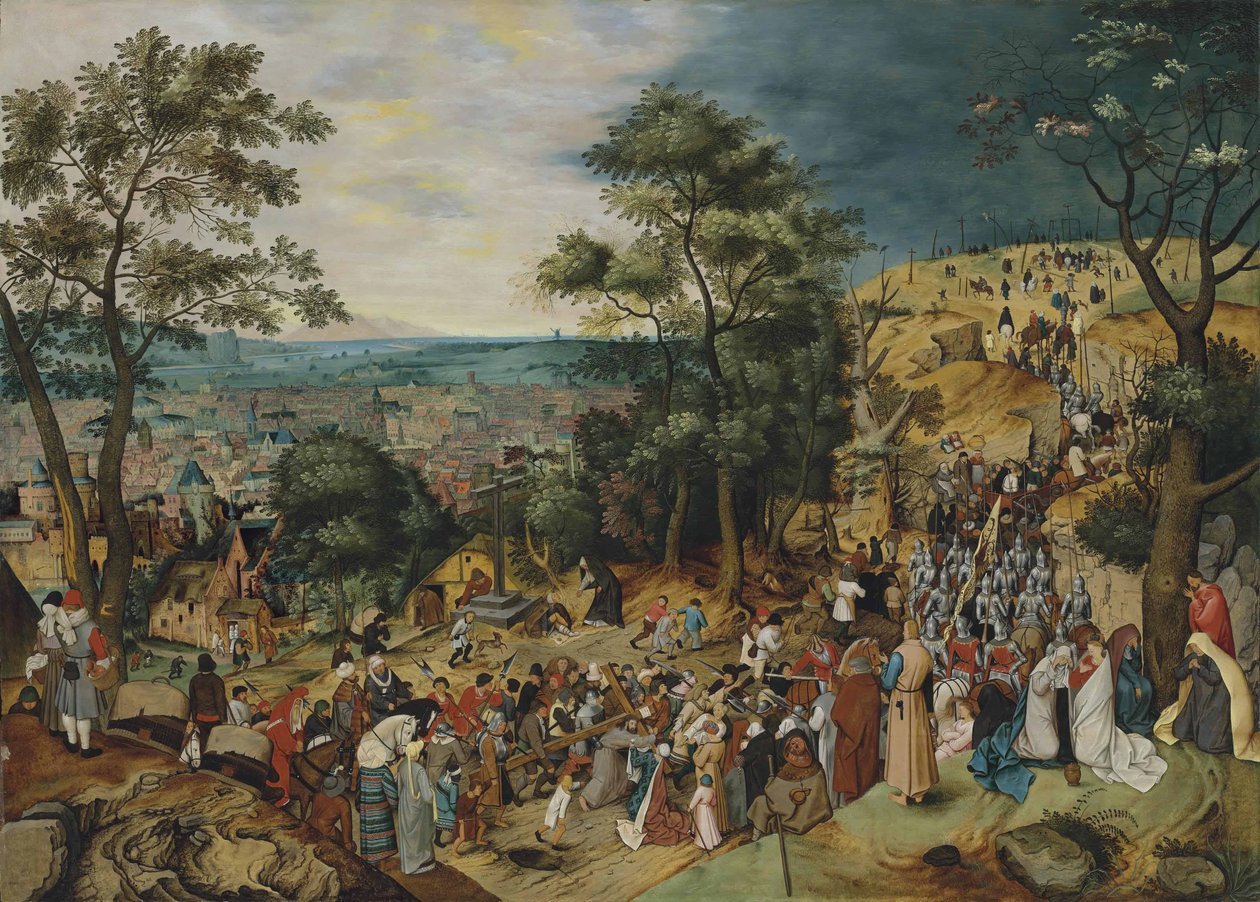 通往髑髅地之路 作者 彼得·布鲁格（Pieter Brueghel）