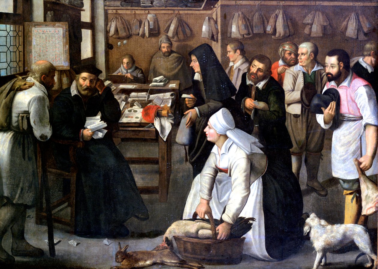 大自然的买卖，c1584-1637 作者 彼得·布鲁格（Pieter Brueghel）