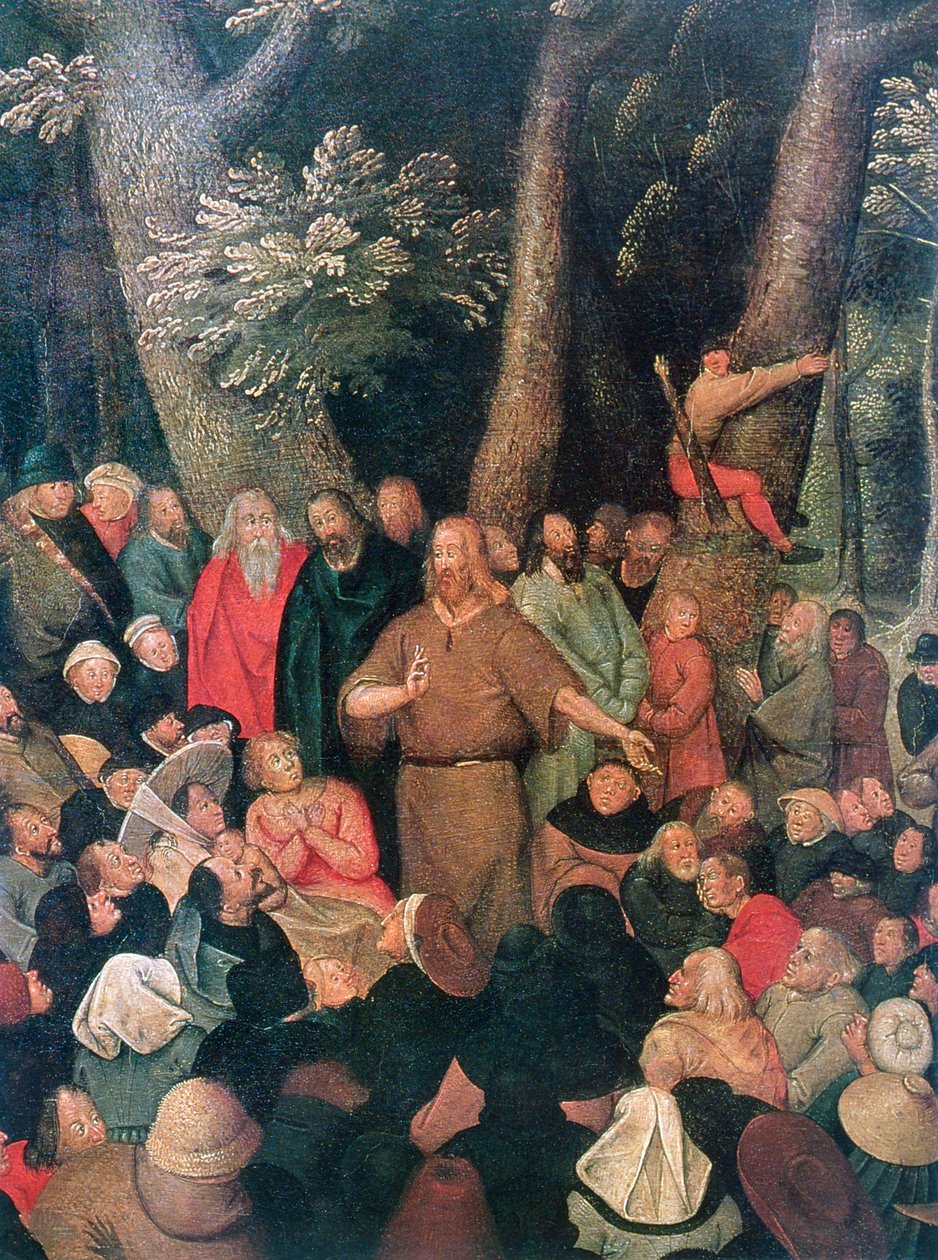 施洗约翰约翰讲道，1604年 作者 彼得·布鲁格（Pieter Brueghel）