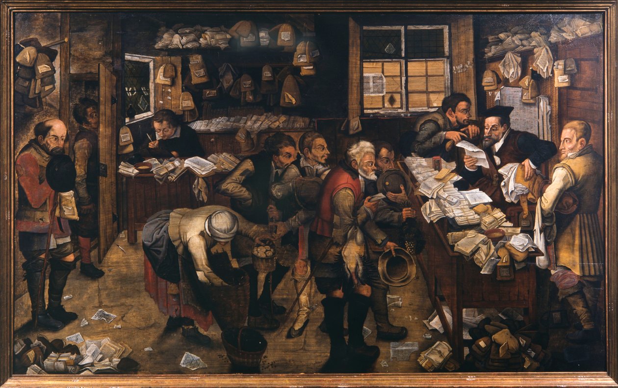 乡村律师》，1621年。 作者 彼得·布鲁格（Pieter Brueghel）