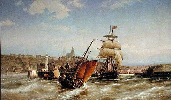 布洛涅港 作者 彼得·克里斯蒂安（Pieter Christiaan Cornelis Dommelshuizen）