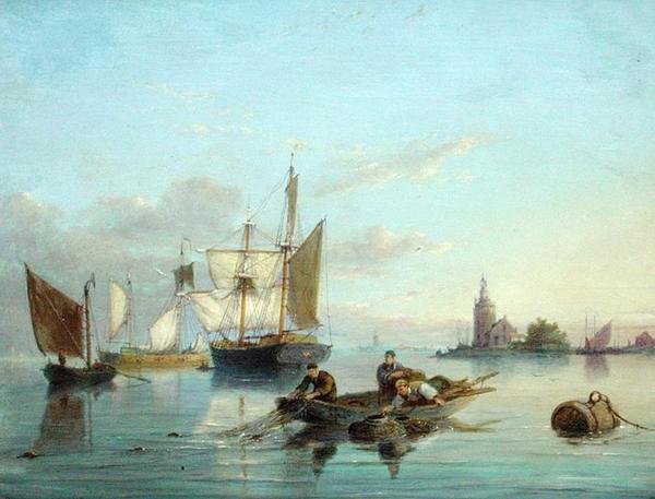 在荷兰的特克塞尔岛 作者 彼得·克里斯蒂安（Pieter Christiaan Cornelis Dommelshuizen）