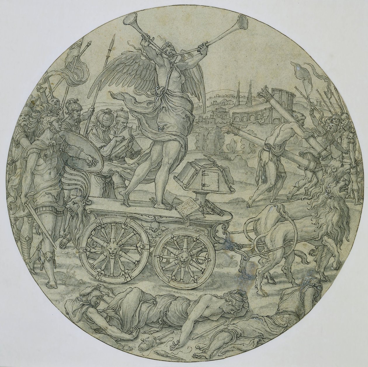 名誉的胜利 作者 Pieter Coecke van Aelst (I) (车间)