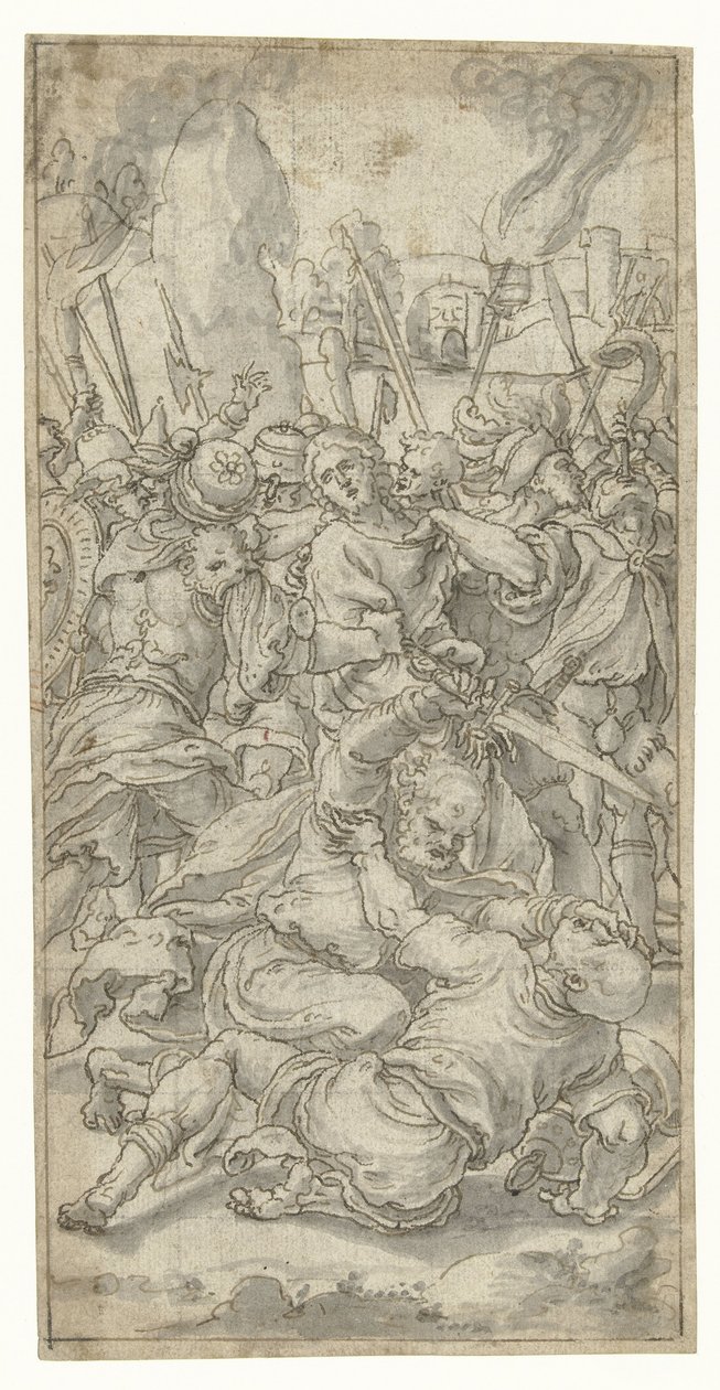 俘虏基督 作者 Pieter Coecke van Aelst (一)