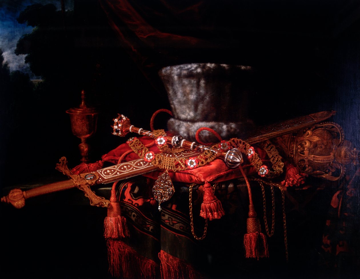 伦敦市的徽章》，约1650-1700年 作者 Pieter Gerritsz van Roestraeten