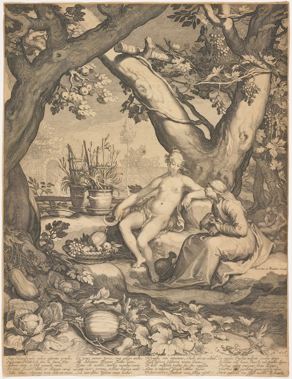 Vertumnus 和 Pomona 作者 彼得·詹斯·塞伦丹（Pieter Jansz Saenredam）