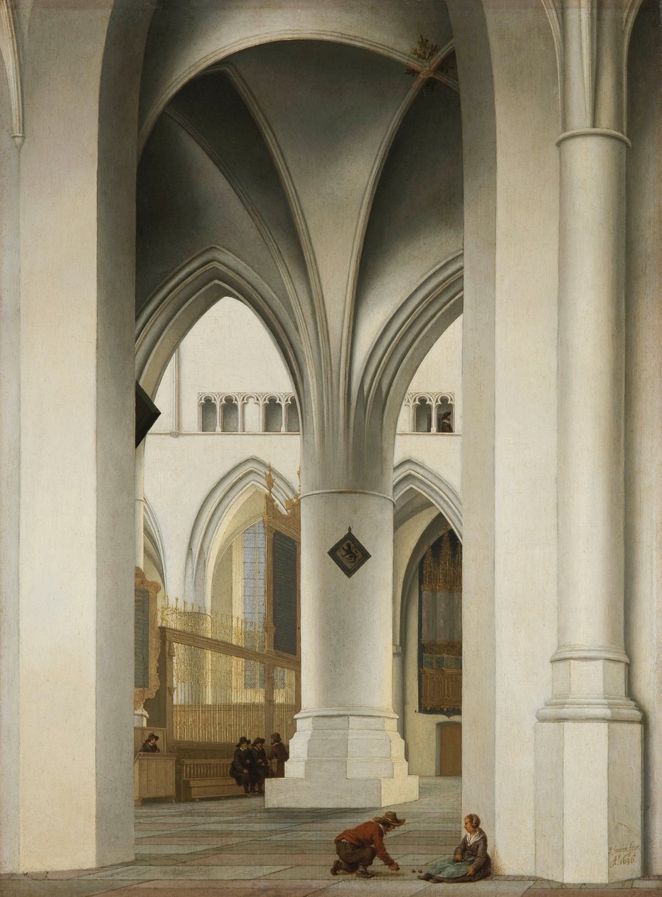 ""Vue du choeur de l