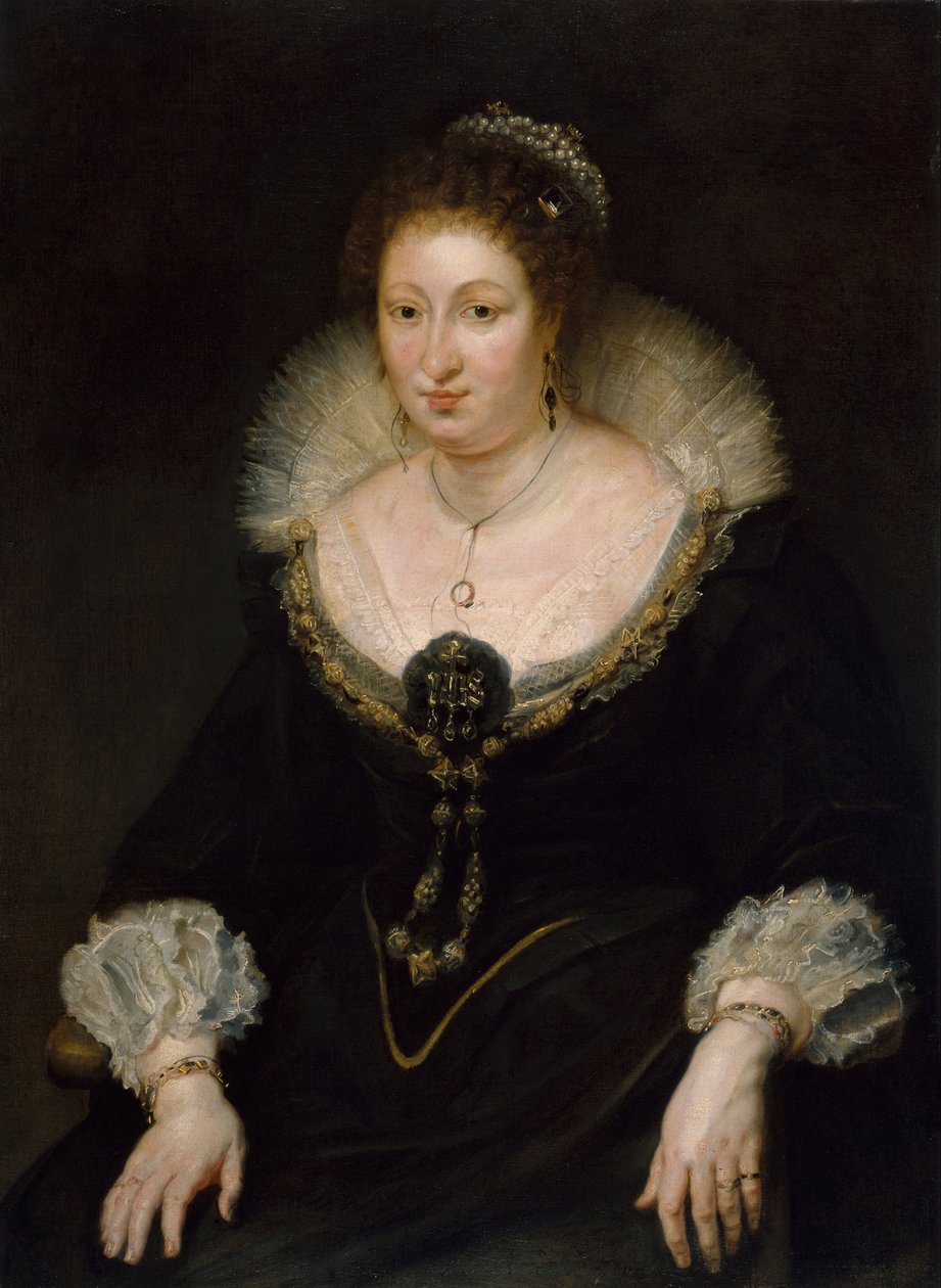 Alethea Howard，第十三男爵夫人Furnivall，阿伦德尔伯爵夫人1585-1654，1620年。 作者 彼得·保罗·鲁本斯