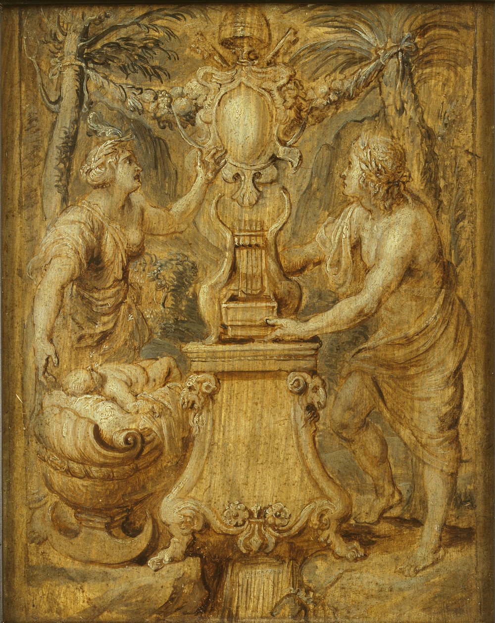 Matthiae Casimiri Sarbievii的封面。Lyricorum Libri IV by Maciej Kazimierz Sarbiewski, 1632. 作者 彼得·保罗·鲁本斯