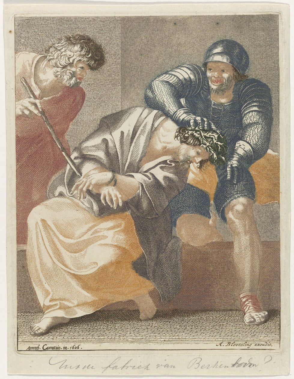 嘲弄基督 作者 Pieter Schenk (I) (可能)