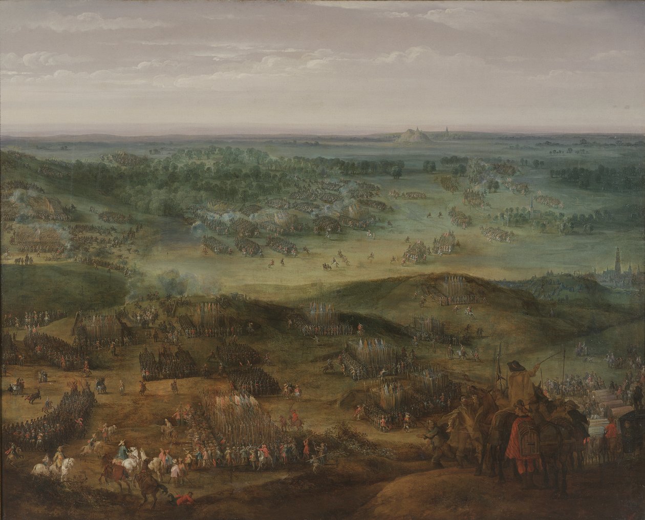 1634年9月6日的诺德林根之战，1634年。 作者 彼得·斯奈尔斯