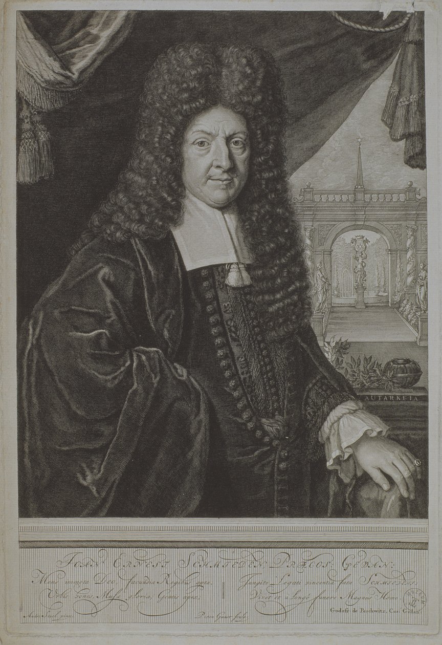 Jan Ernest Schmieden（1626-1707）1707 作者 彼得·史蒂文斯·范·甘斯特