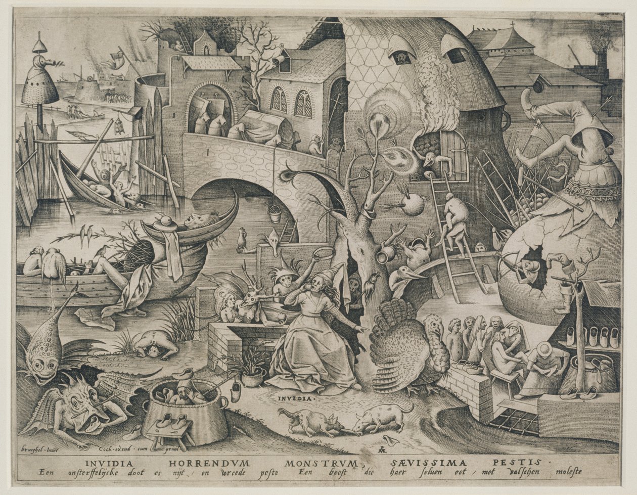 Inuidia 作者 彼得·布鲁格（Pieter Bruegel）