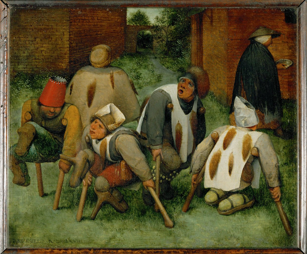 Les Mendiants - 瘸子们... 作者 老彼得·勃鲁盖尔