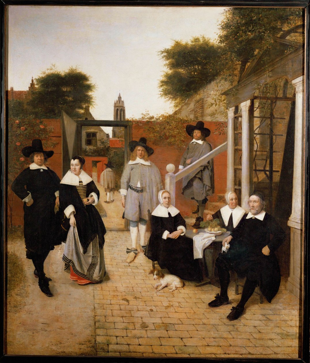  作者 彼得·霍克（Pieter de Hooch）