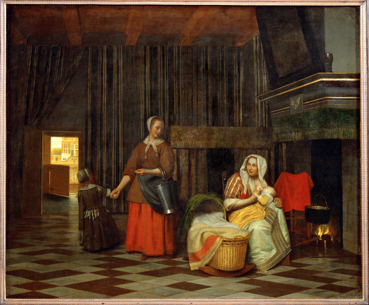  作者 彼得·霍克（Pieter de Hooch）