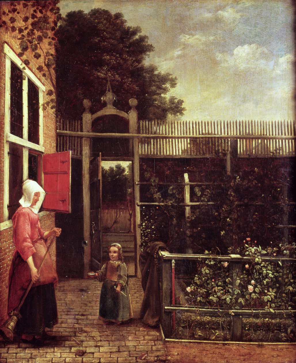 肥皂泡 作者 彼得·霍克（Pieter de Hooch）