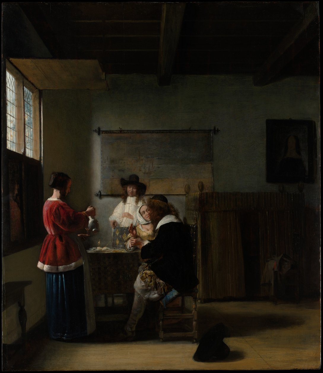 访问 作者 彼得·霍克（Pieter de Hooch）