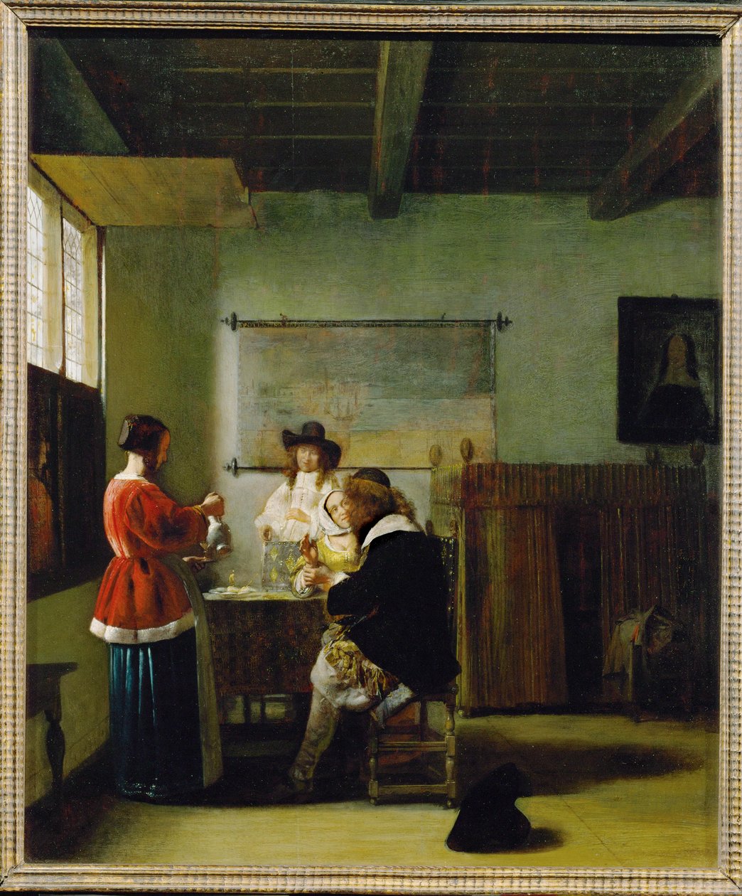  作者 彼得·霍克（Pieter de Hooch）