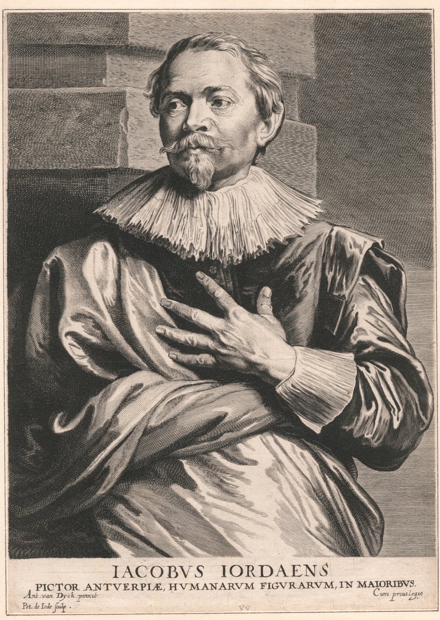 Jacobus Jordaens，安特卫普人物画家，专业 作者 彼得·乔德