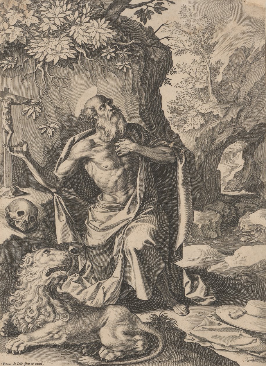 Saint Jerome,.n.d.,n.d. 作者 彼得·乔德