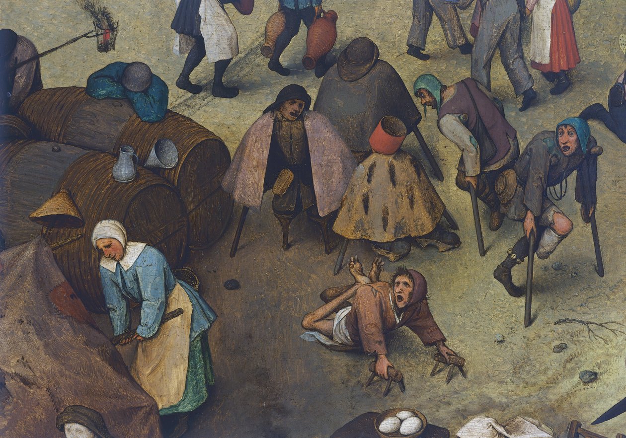 嘉年华与四旬期之争 作者 彼得·布鲁格（Pieter Bruegel）