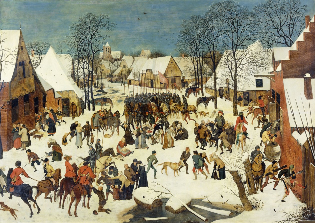 无辜者屠杀；无辜者的屠杀， 作者 彼得·布鲁格（Pieter Brueghel）
