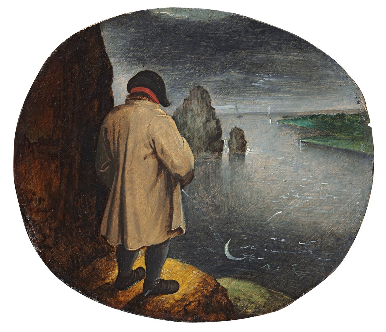 小便在月球上 作者 彼得·布鲁格（Pieter Brueghel）