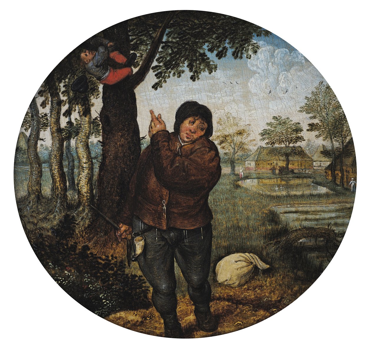 抢劫鸟巢 作者 彼得·布鲁格（Pieter Brueghel）