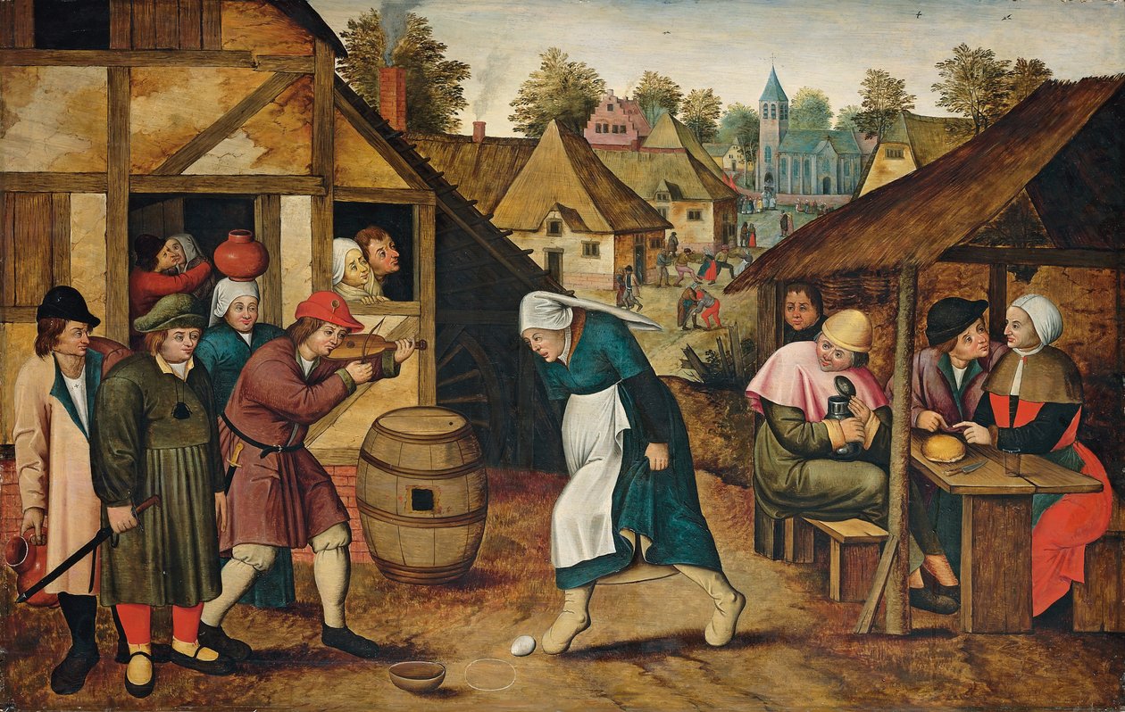 蛋舞 作者 彼得·布鲁格（Pieter Brueghel）