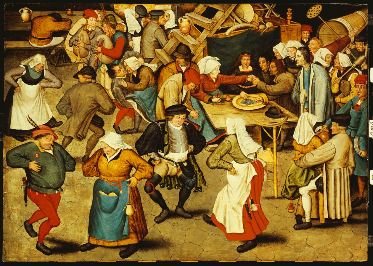 室内婚礼舞 作者 彼得·布鲁格（Pieter Brueghel）