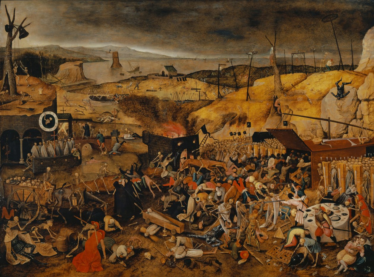 死亡的胜利，c.1608 作者 彼得·布鲁格（Pieter Brueghel）