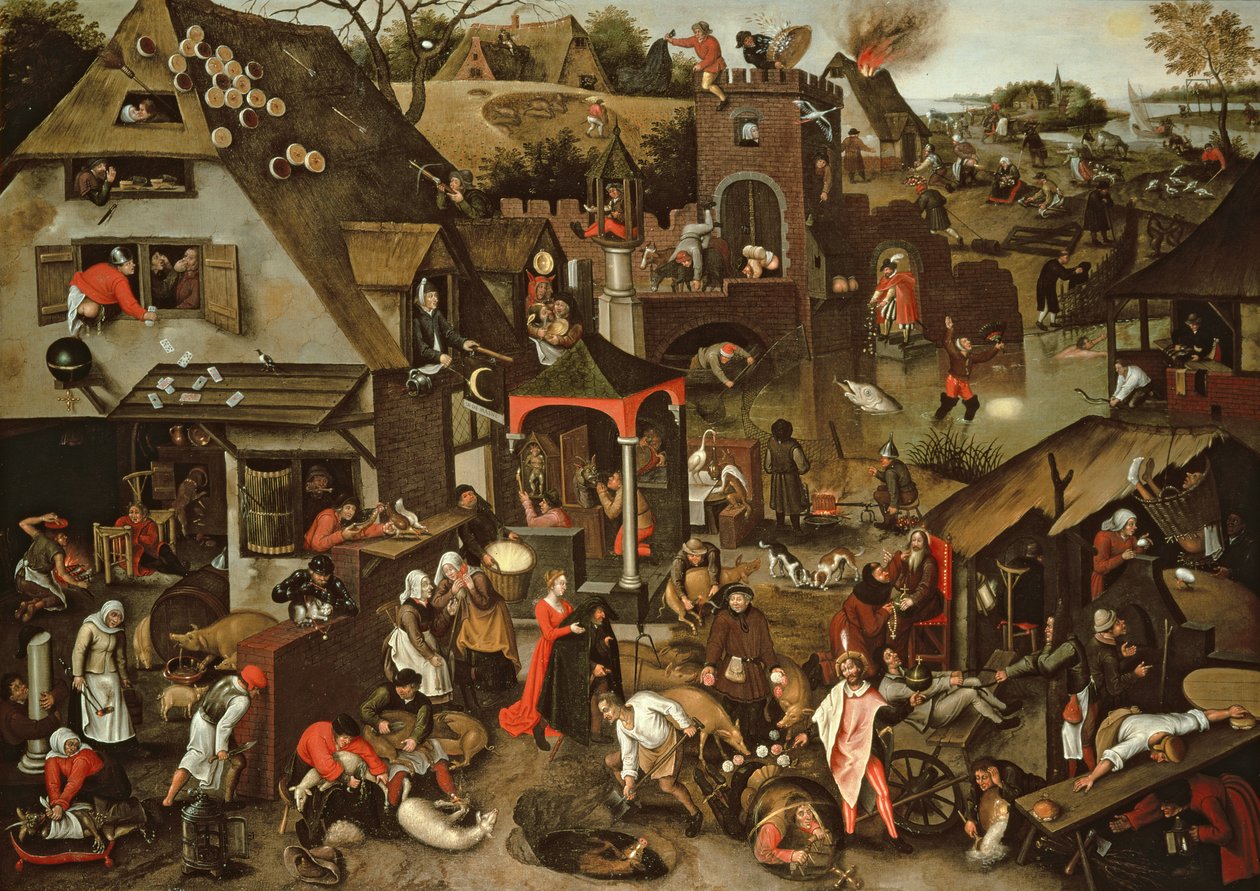 图片不明 作者 彼得·布鲁格（Pieter Brueghel）