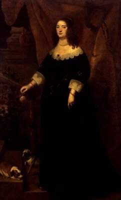 奥兰治公主的画像 作者 Pieter van der Plas或Plaas