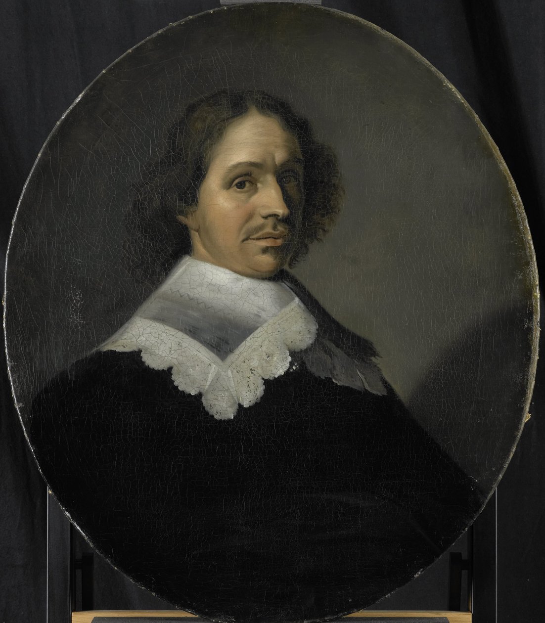 Paulus Verschuur 的肖像，担任鹿特丹市长七届，同时也是东印度公司鹿特丹商会董事，1651 年当选 作者 彼得·范·德·维尔夫