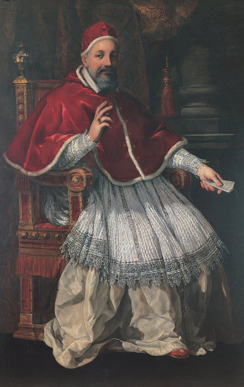 Urban VIII的肖像（约1624-1627） 作者 Pietro da Cortona