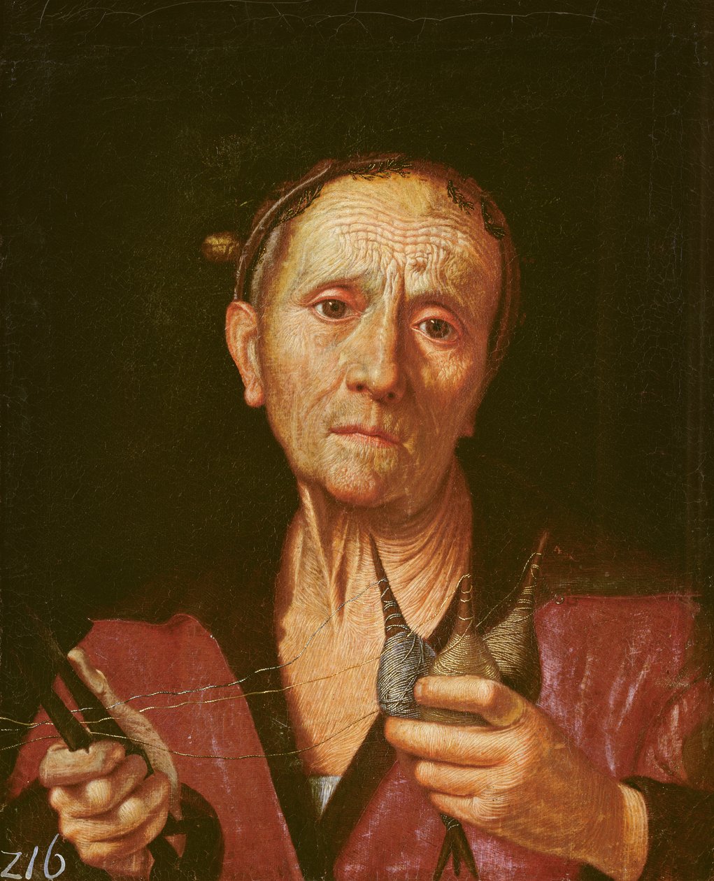 Atropos，三大命运之一 作者 彼得罗·贝洛蒂（Pietro Bellotti）
