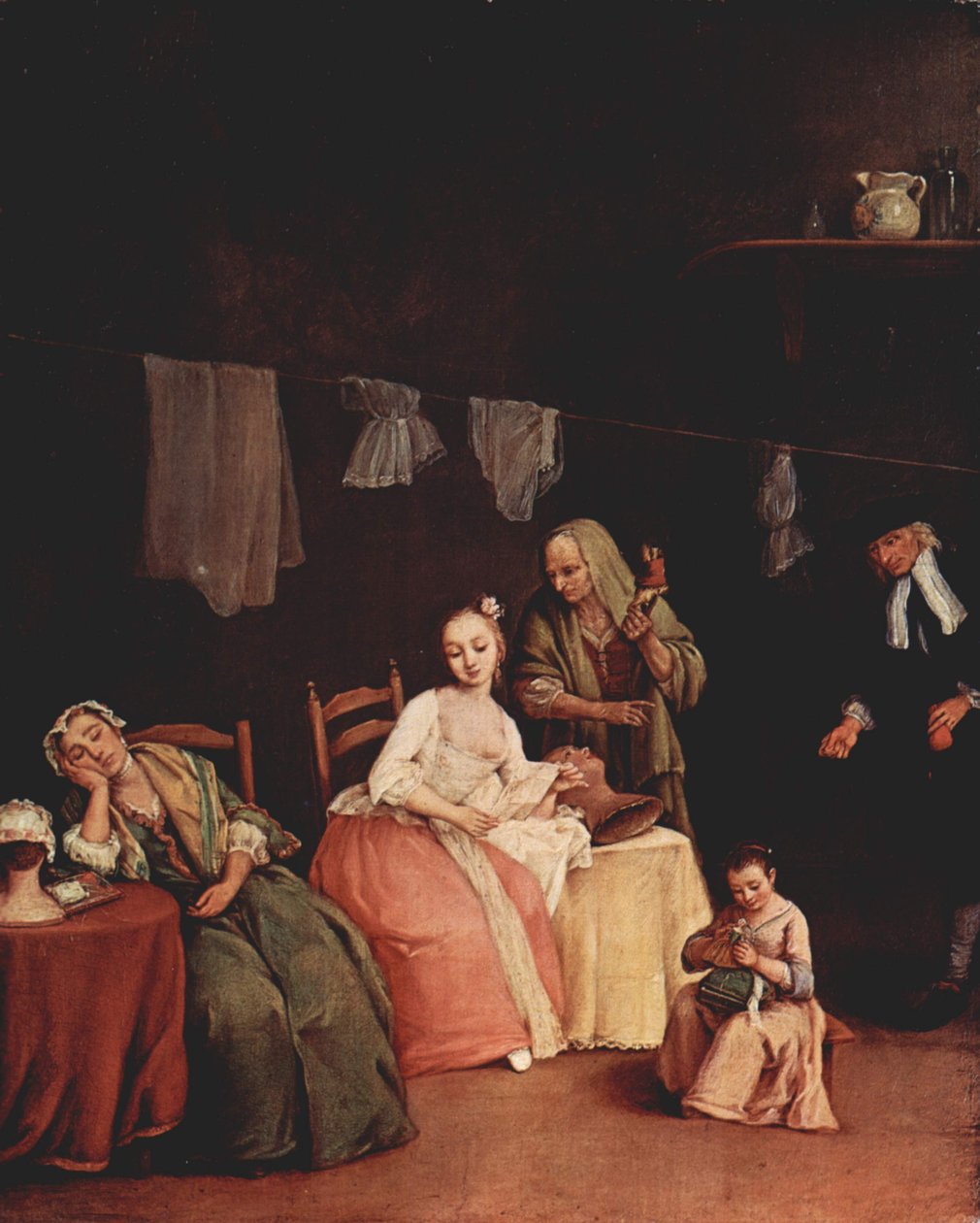 磨坊 作者 彼得·隆吉（Pietro Longhi）