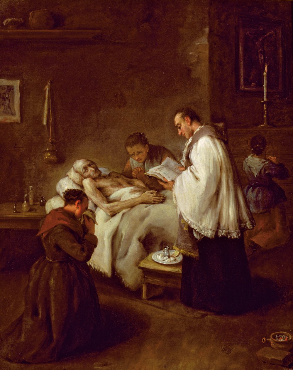 极端的行为，c.1755 作者 彼得·隆吉（Pietro Longhi）