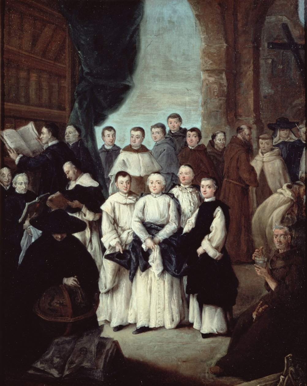 威尼斯的修道士 作者 彼得·隆吉（Pietro Longhi）