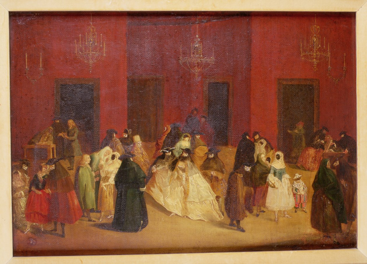 威尼斯Ca Giustiniani的Ridotto 作者 彼得·隆吉（Pietro Longhi）