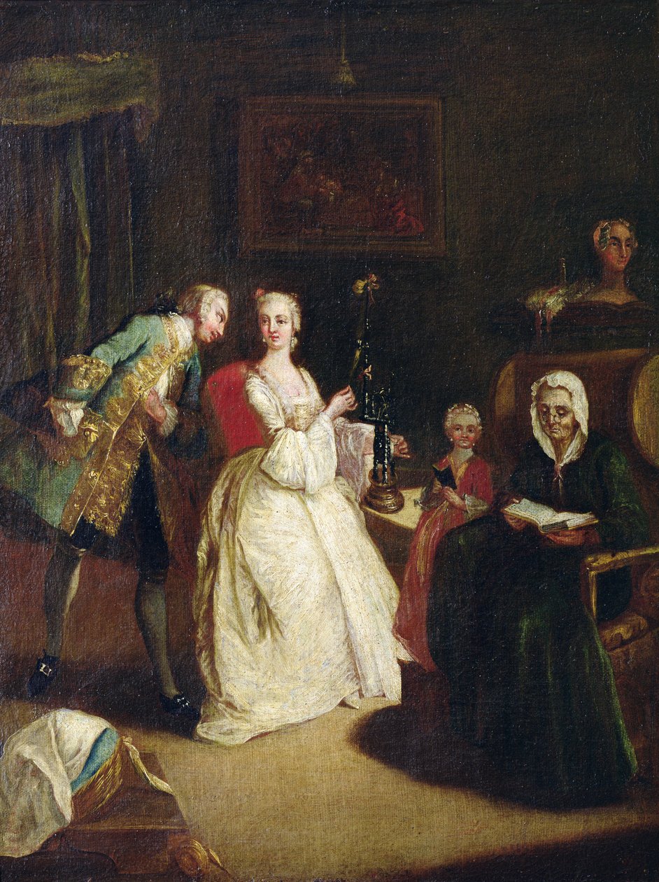 爱的宣言 作者 彼得·隆吉（Pietro Longhi）