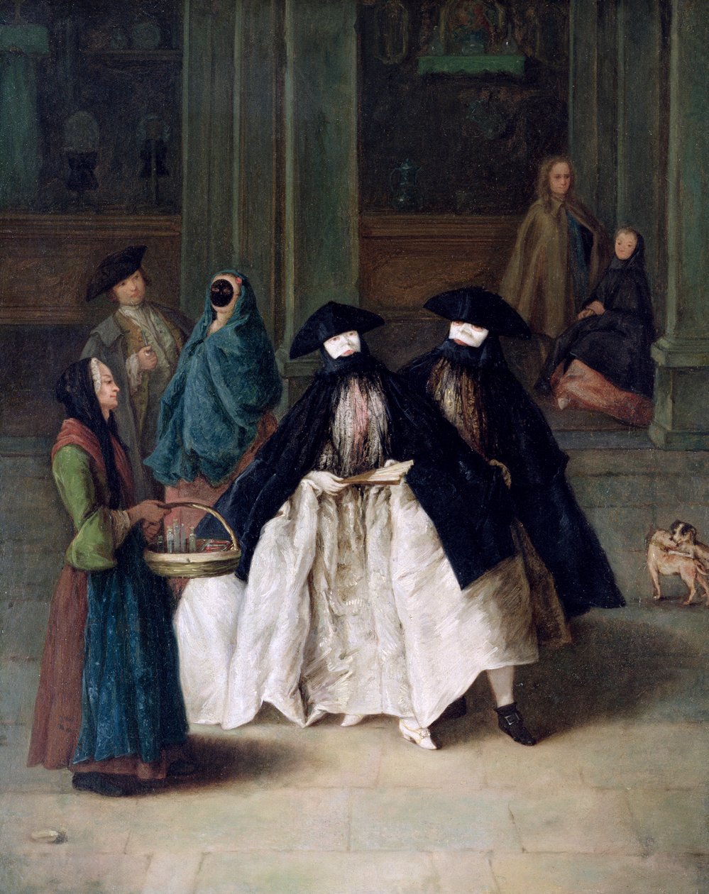 香水卖家（另见60625） 作者 彼得·隆吉（Pietro Longhi）