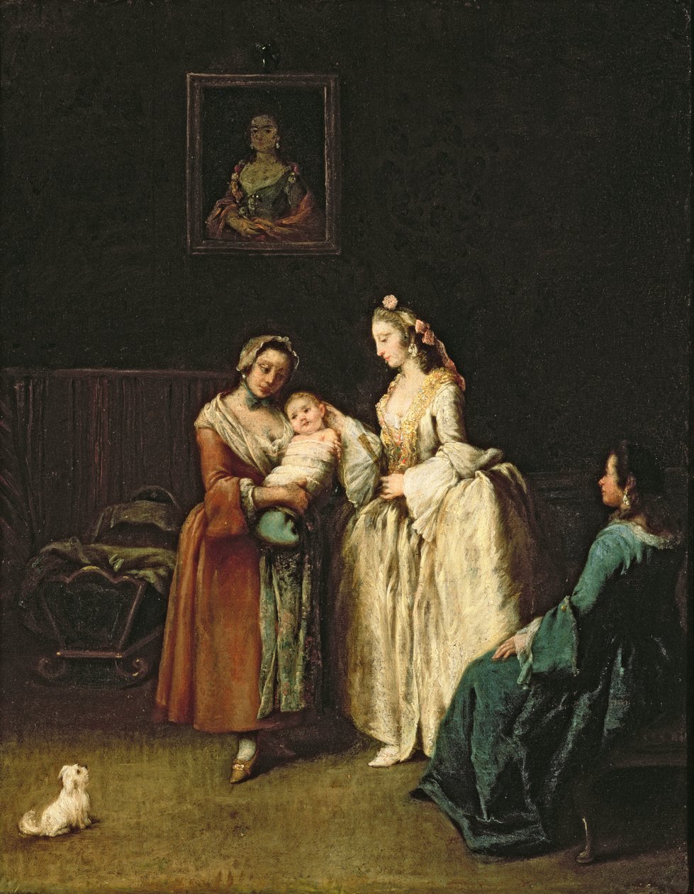湿护士 作者 彼得·隆吉（Pietro Longhi）